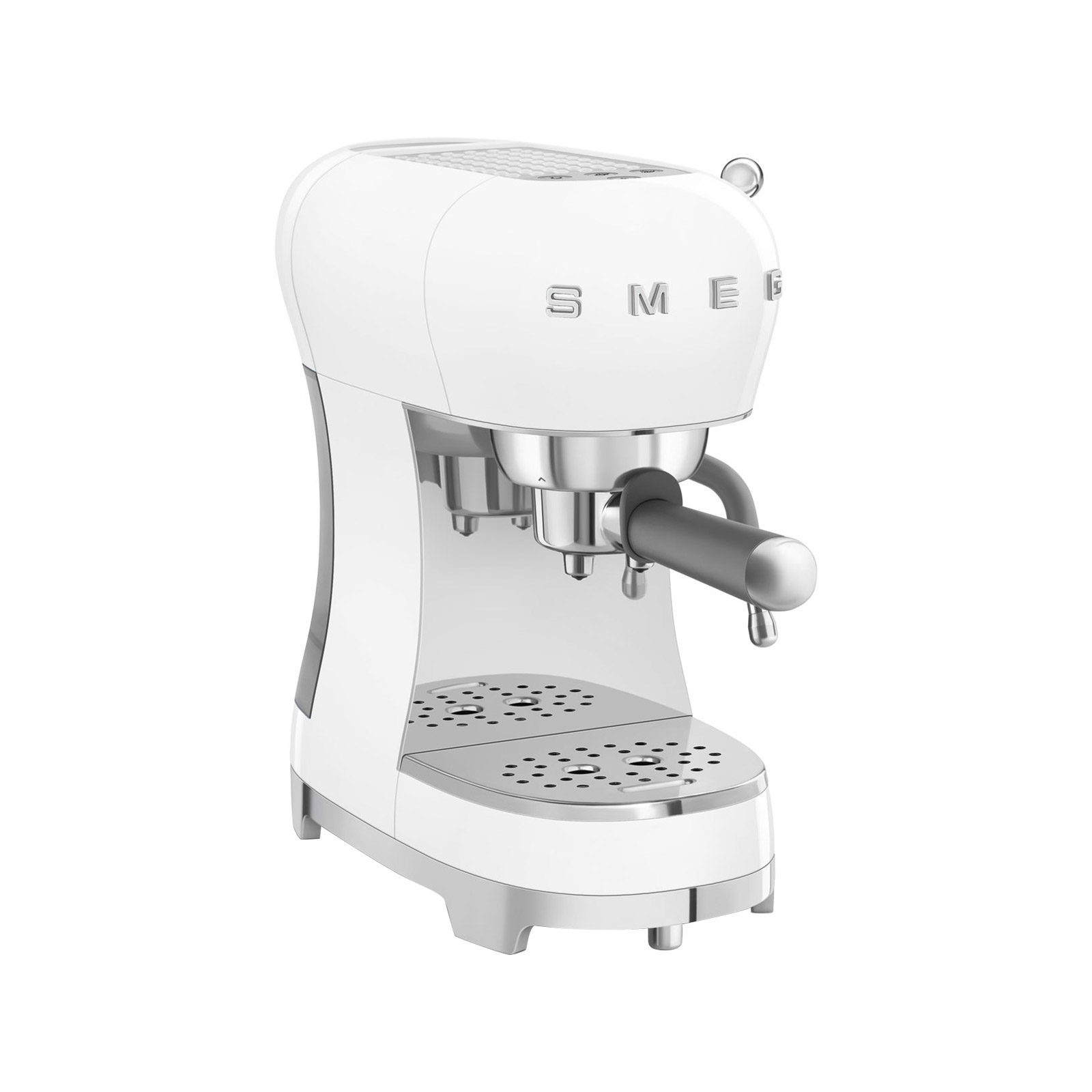 Smeg Espresso Machine 50's Style ECF02WHEU White 220 - 240 V: buy online on  MK2Shop